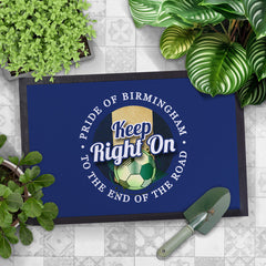 Birmingham Keep Right On  - Football Legends - Door Mat -60cm X 40cm