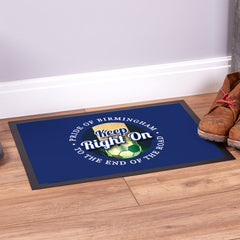 Birmingham Keep Right On  - Football Legends - Door Mat -60cm X 40cm
