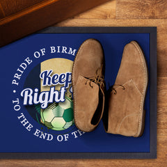 Birmingham Keep Right On  - Football Legends - Door Mat -60cm X 40cm