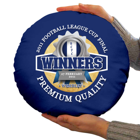 Birmingham League Cup - Football Legends - Circle Cushion 14inch