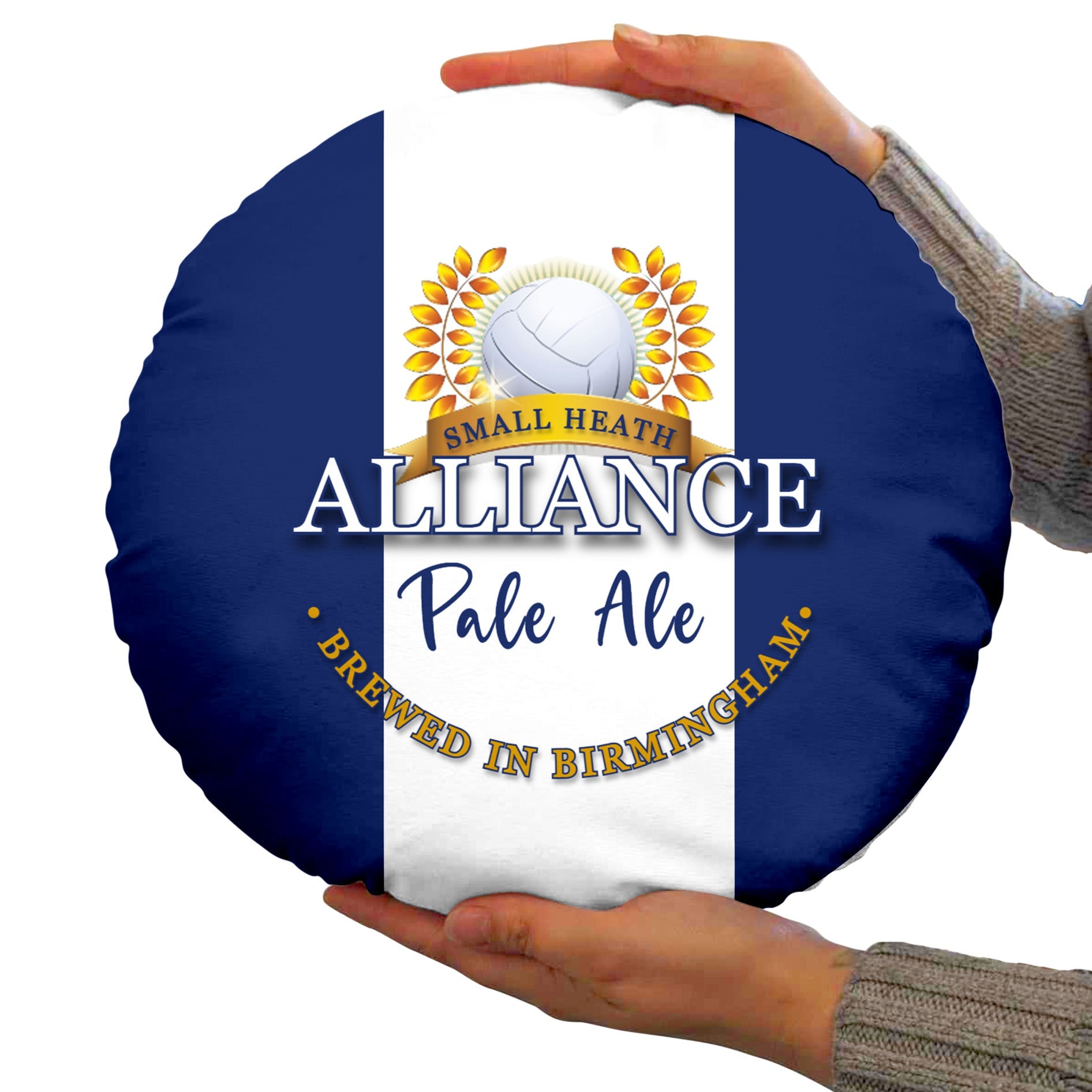 Birmingham Small Heath - Football Legends - Circle Cushion 14inch