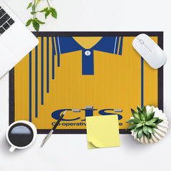 Blackburn 1990 Away Shirt - Personalised Retro Door Mat - 60cm x 40cm