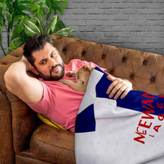 Blackburn - 1992 Home Shirt - Retro Fleece Blanket