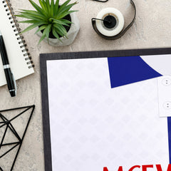 Blackburn 1992 Home Shirt - Personalised Retro Door Mat - 60cm x 40cm