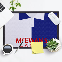 Blackburn 1992 Home Shirt - Personalised Retro Door Mat - 60cm x 40cm