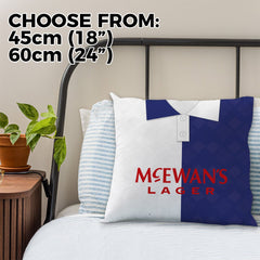 Blackburn - 1992 Home Shirt - 45cm or 61cm Retro Cushion