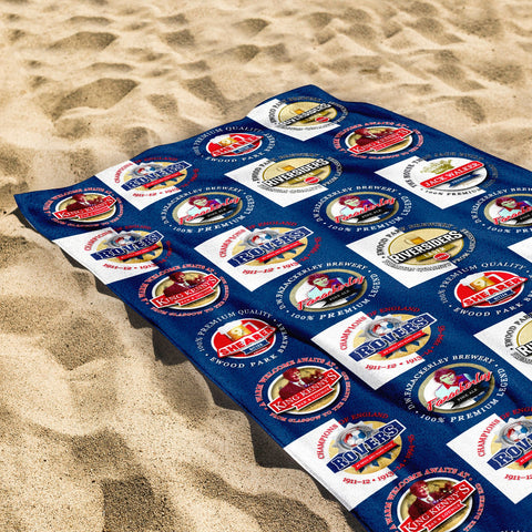 Blackburn - Football Legends - Microfibre Beach Towel - 150cm x 75cm