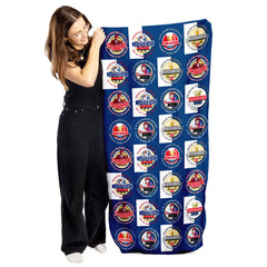 Blackburn - Football Legends - Microfibre Beach Towel - 150cm x 75cm