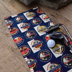 Blackburn - Football Legends - Retro Lightweight, Microfibre Golf Towel