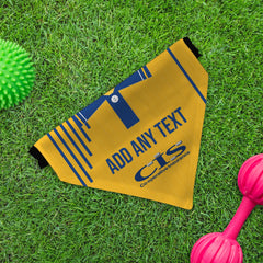 Blackburn 1990 Away Shirt - Personalised Pet Bandana - 4 Sizes