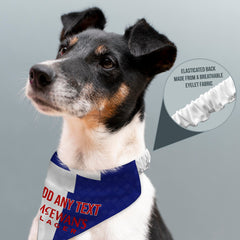 Blackburn 1992 Home Shirt - Personalised Pet Bandana - 4 Sizes