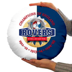 Blackburn Champions - Football Legends - Circle Cushion 14inch