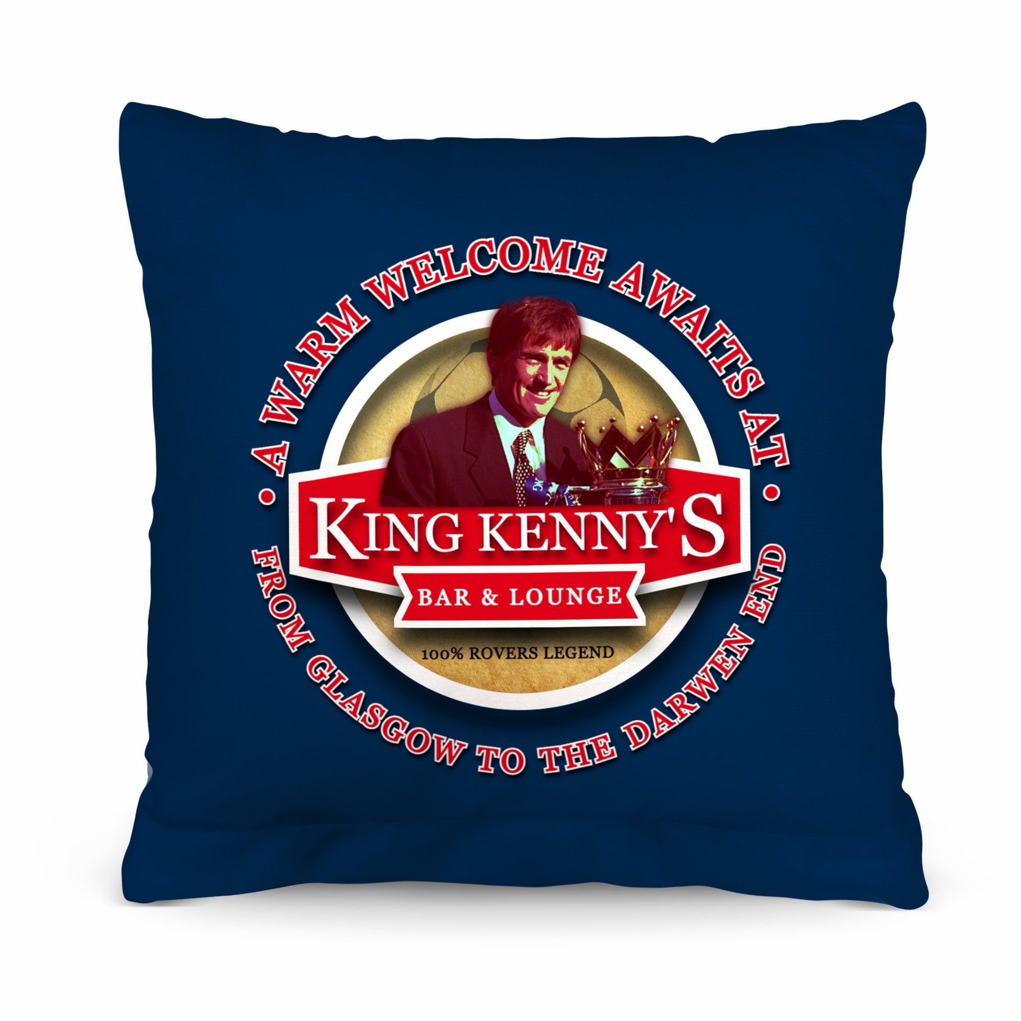 Blackburn Dalglish - Football Legends - Cushion 10inch