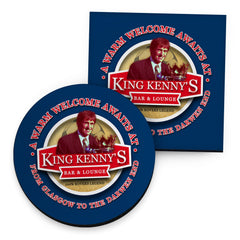 Blackburn Dalglish - Football Coaster - Square Or Circle