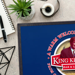 Blackburn Dalglish  - Football Legends - Door Mat -60cm X 40cm