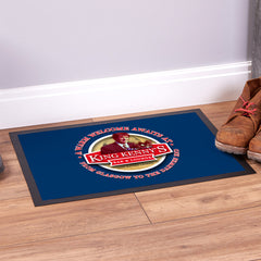 Blackburn Dalglish  - Football Legends - Door Mat -60cm X 40cm