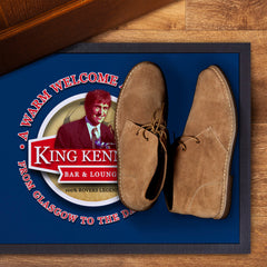 Blackburn Dalglish  - Football Legends - Door Mat -60cm X 40cm