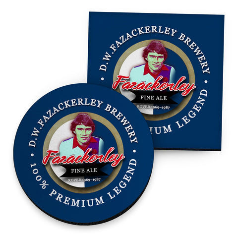 Blackburn Faz - Football Coaster - Square Or Circle