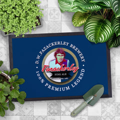 Blackburn Faz  - Football Legends - Door Mat -60cm X 40cm