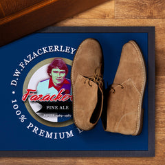 Blackburn Faz  - Football Legends - Door Mat -60cm X 40cm