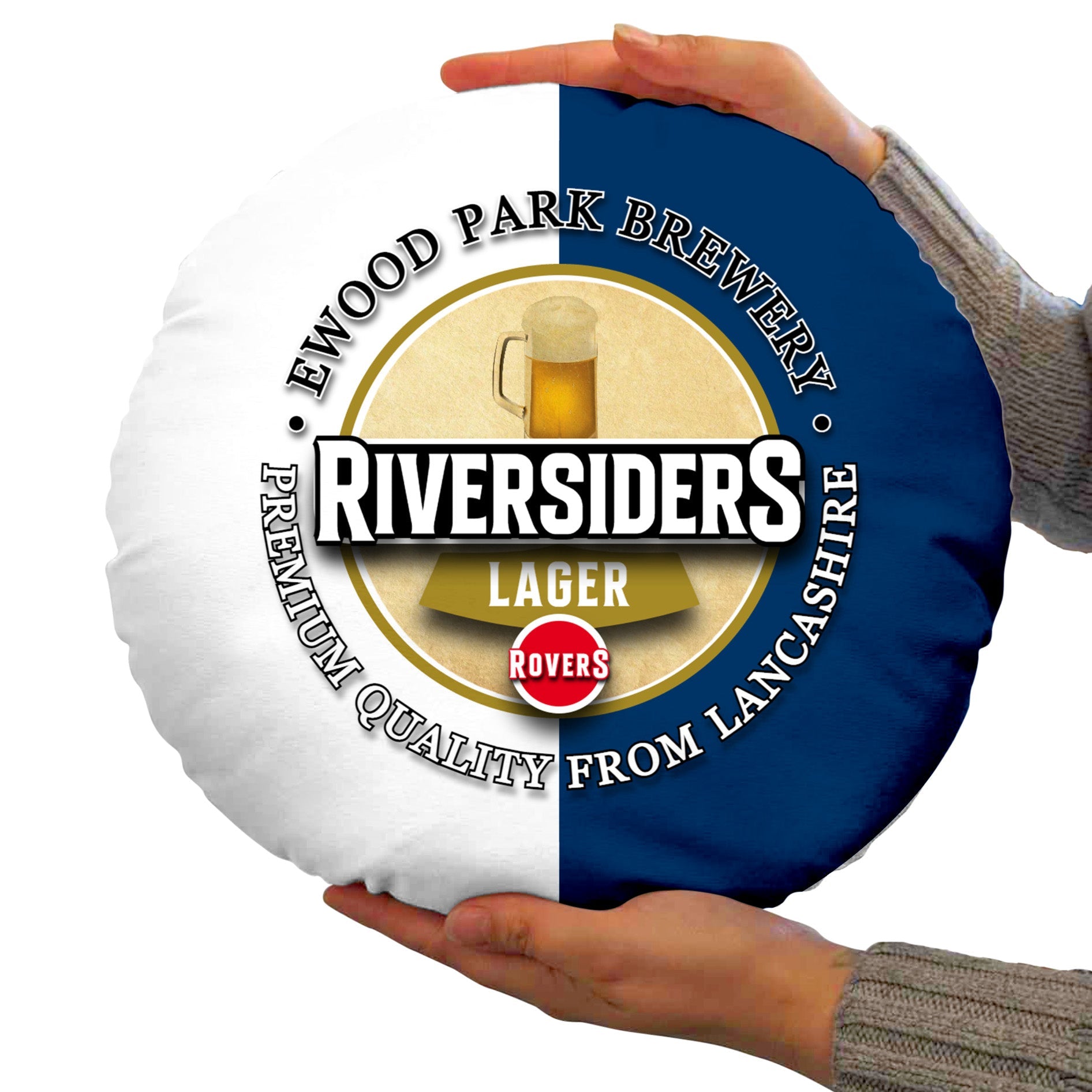 Blackburn Riversiders - Football Legends - Circle Cushion 14inch