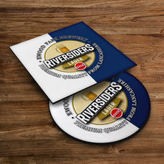 Blackburn Riversiders - Football Coaster - Square Or Circle