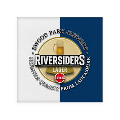 Blackburn Riversiders - Football Coaster - Square Or Circle