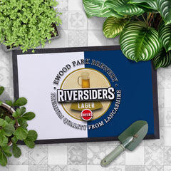 Blackburn Riversiders  - Football Legends - Door Mat -60cm X 40cm