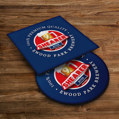 Blackburn Shearer - Football Coaster - Square Or Circle