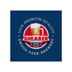 Blackburn Shearer - Football Coaster - Square Or Circle