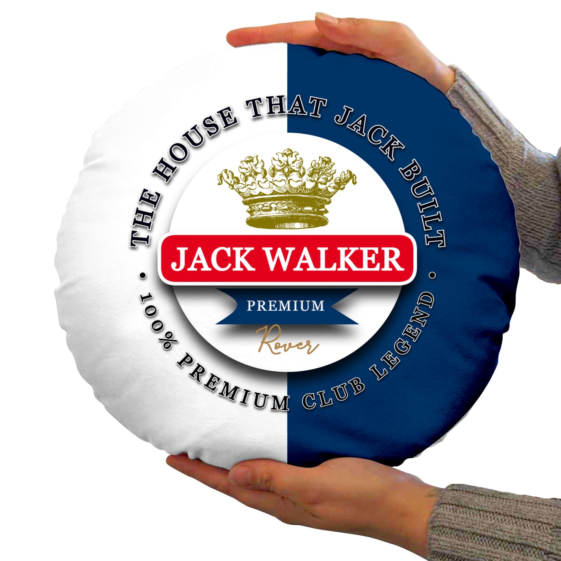Blackburn Walker - Football Legends - Circle Cushion 14inch