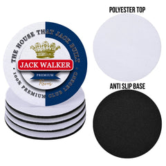 Blackburn Walker - Football Coaster - Square Or Circle