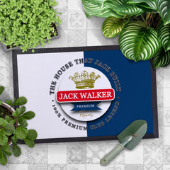 Blackburn Walker - Football Legends - Door Mat -60cm X 40cm