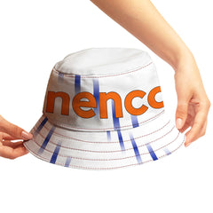 Blackpool 1991 Away Bucket Hat holding