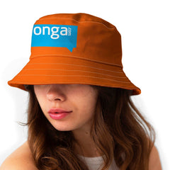 Blackpool 2010 Home Bucket Hat on woman's head