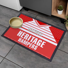 Middlesbrough - 1990 Home Shirt - Personalised Retro Door Mat - 60cm x 40cm