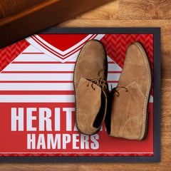 Middlesbrough - 1990 Home Shirt - Personalised Retro Door Mat - 60cm x 40cm