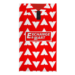 Bournemouth 1993 Home Shirt - Personalised Lightweight, Microfibre Retro Beach Towel