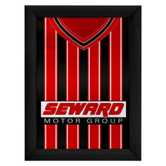 Personalised Bournemouth - 2001 Home Shirt - A4 Metal Sign Plaque