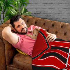 Bournemouth - 2001 Home - Personalised Retro Fleece Blanket 150cm X 150cm