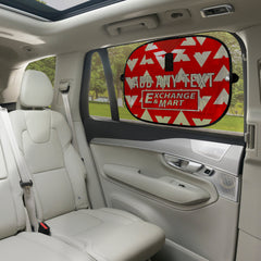 Bournemouth 1993 Home Shirt - Personalised Retro Football Car Sun Shade - Set of 2