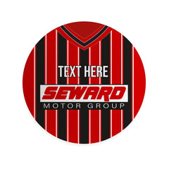 Bournemouth 2001 Home Shirt - Personalised Drink Coaster - Square Or Circle