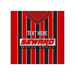 Bournemouth 2001 Home Shirt - Personalised Drink Coaster - Square Or Circle