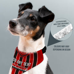 Bournemouth 2001 Home Shirt - Personalised Pet Bandana - 4 Sizes