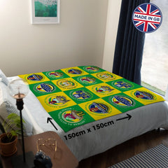 Brazil - Legend Collection - Fleece Blanket 150cm X 150cm