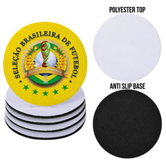 Brazil WC - Coaster - Circle or Square