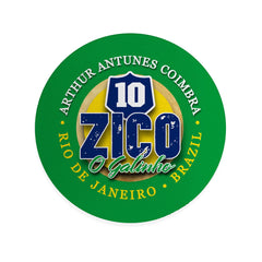 Brazil Zico - Coaster - Circle or Square