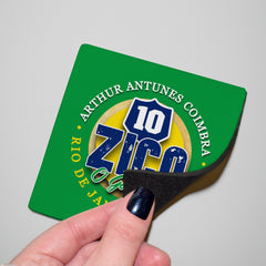 Brazil Zico - Coaster - Circle or Square