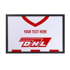 Brentford 1983 Home Shirt - Personalised Retro Door Mat - 60cm x 40cm