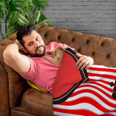 Brentford - 1989 Home - Personalised Retro Fleece Blanket 150cm X 150cm